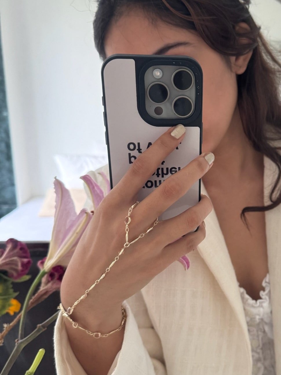 Golden Grace Hand Chain