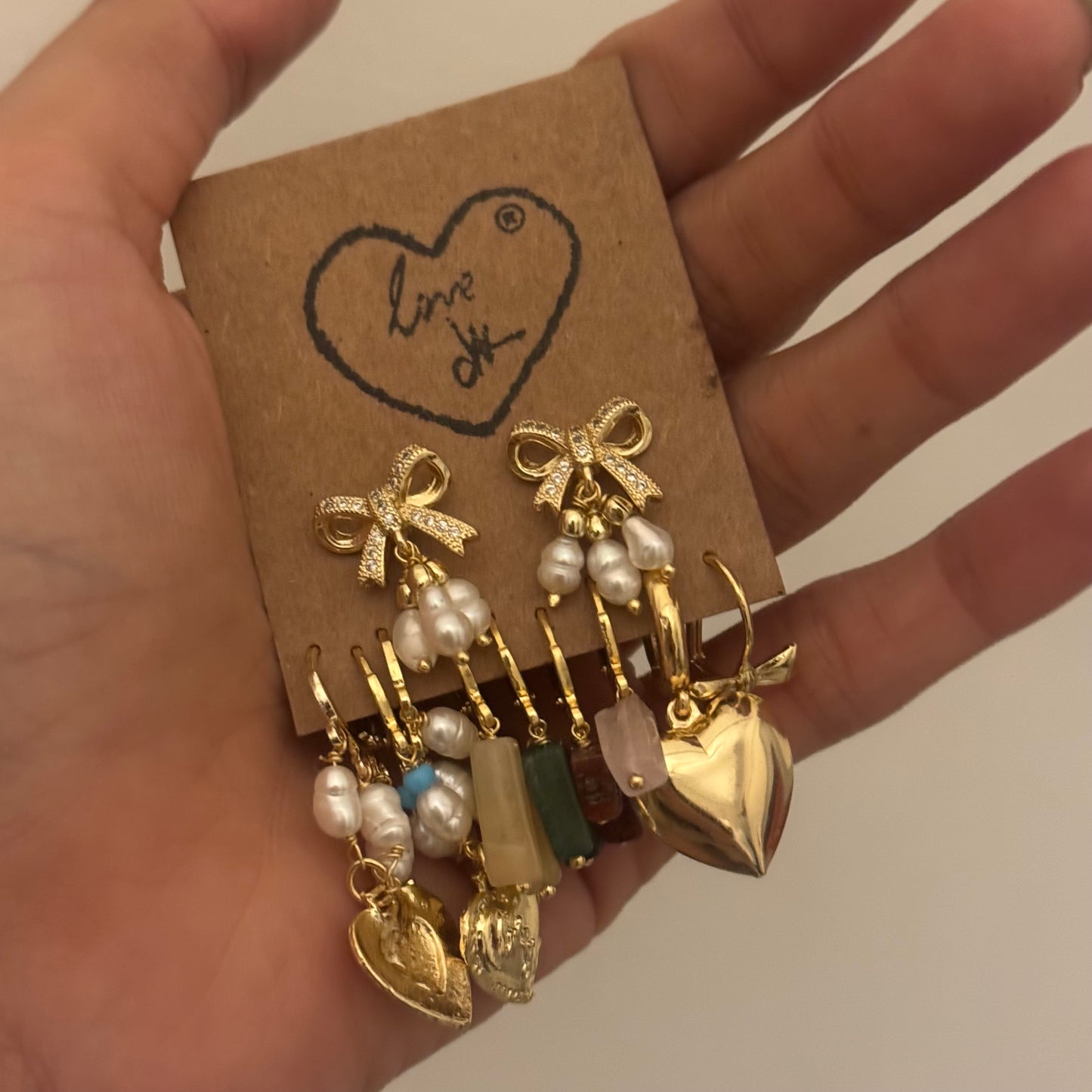 The Charm Bar – Set of 10 Earrings