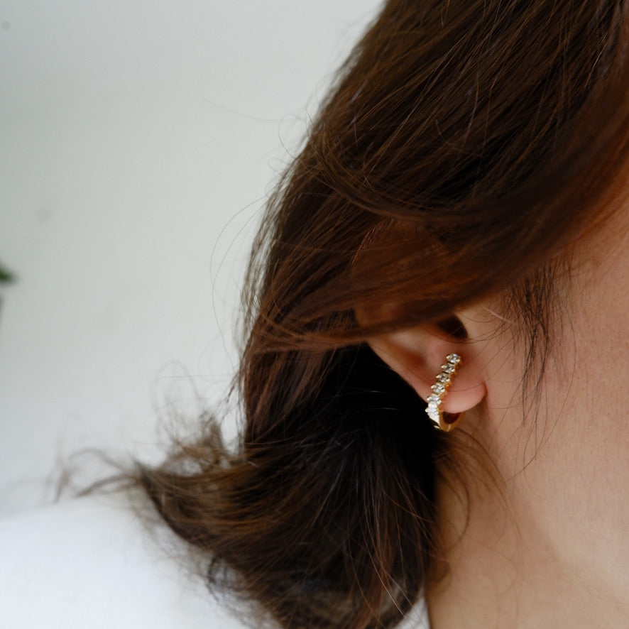 Amethyst Harmony Duo - Ear stack