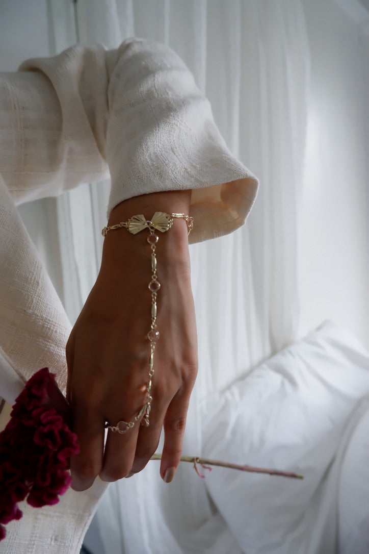 Golden Grace Hand Chain