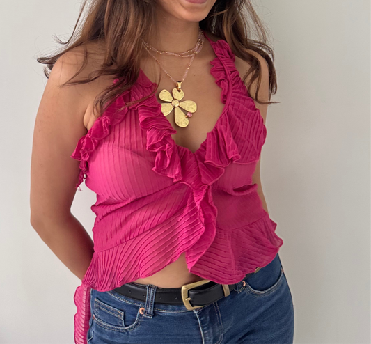 Flora Glow - rope necklace