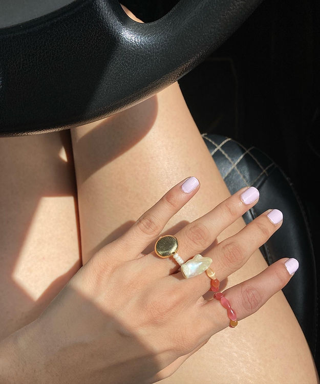 Coral Reef - set of 3 rings