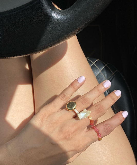 Coral Reef - set of 3 rings