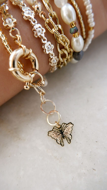 GWB - Beige Bracelet stack