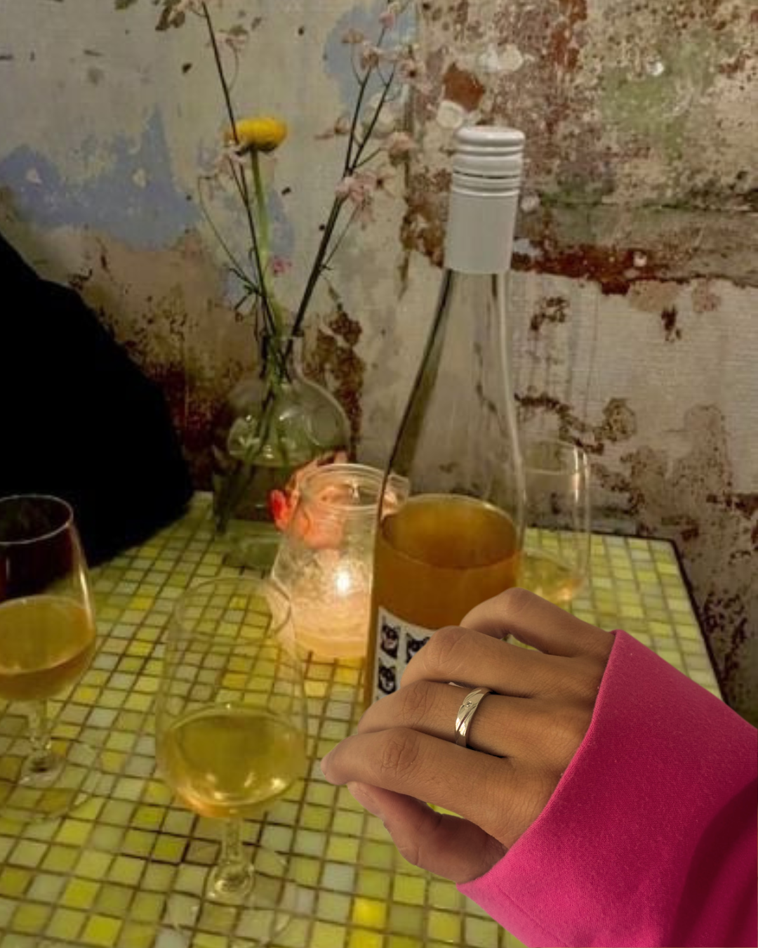 Island diamond band Ring