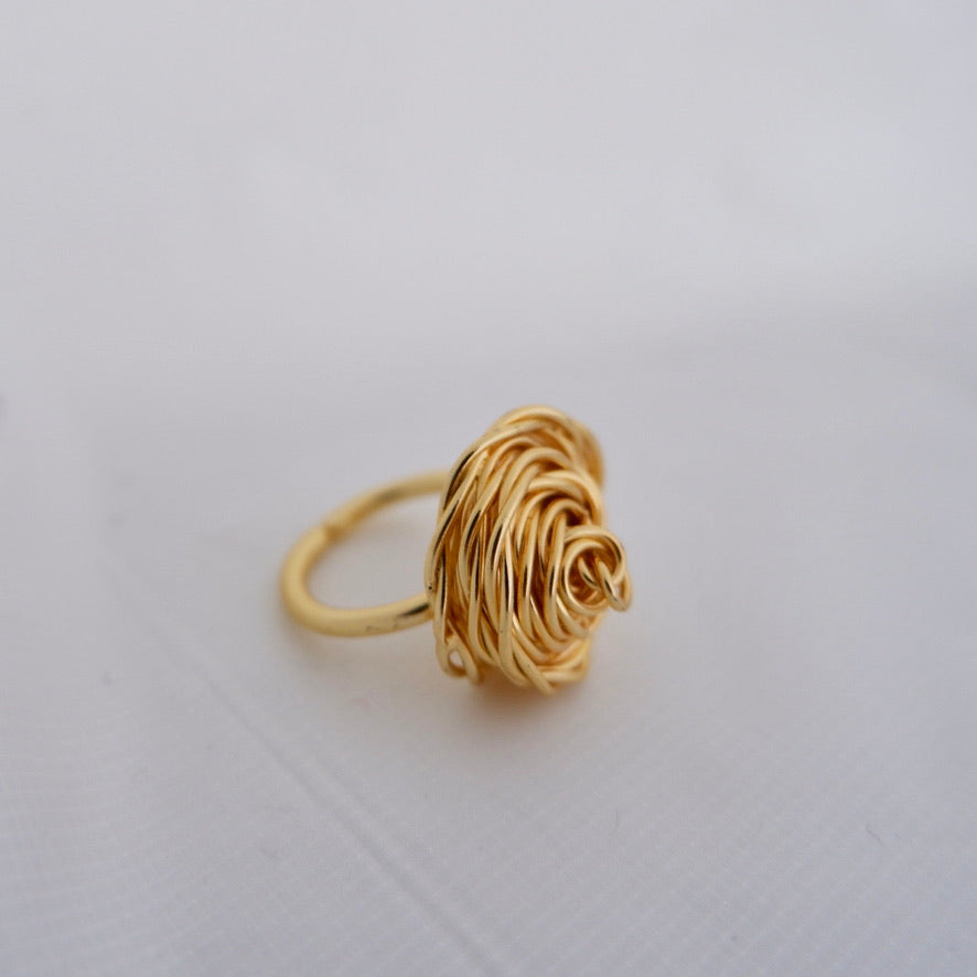 Twisted Rose Ring
