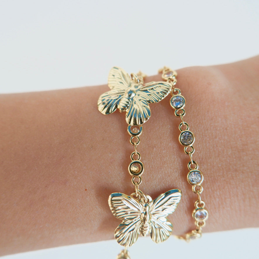 Two Butterflies -set of 2