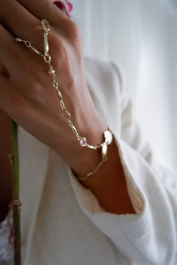 Golden Grace Hand Chain