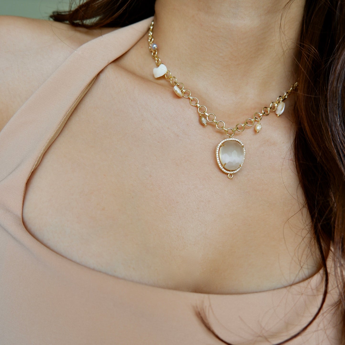 The royal neck - 3 Necklaces stack