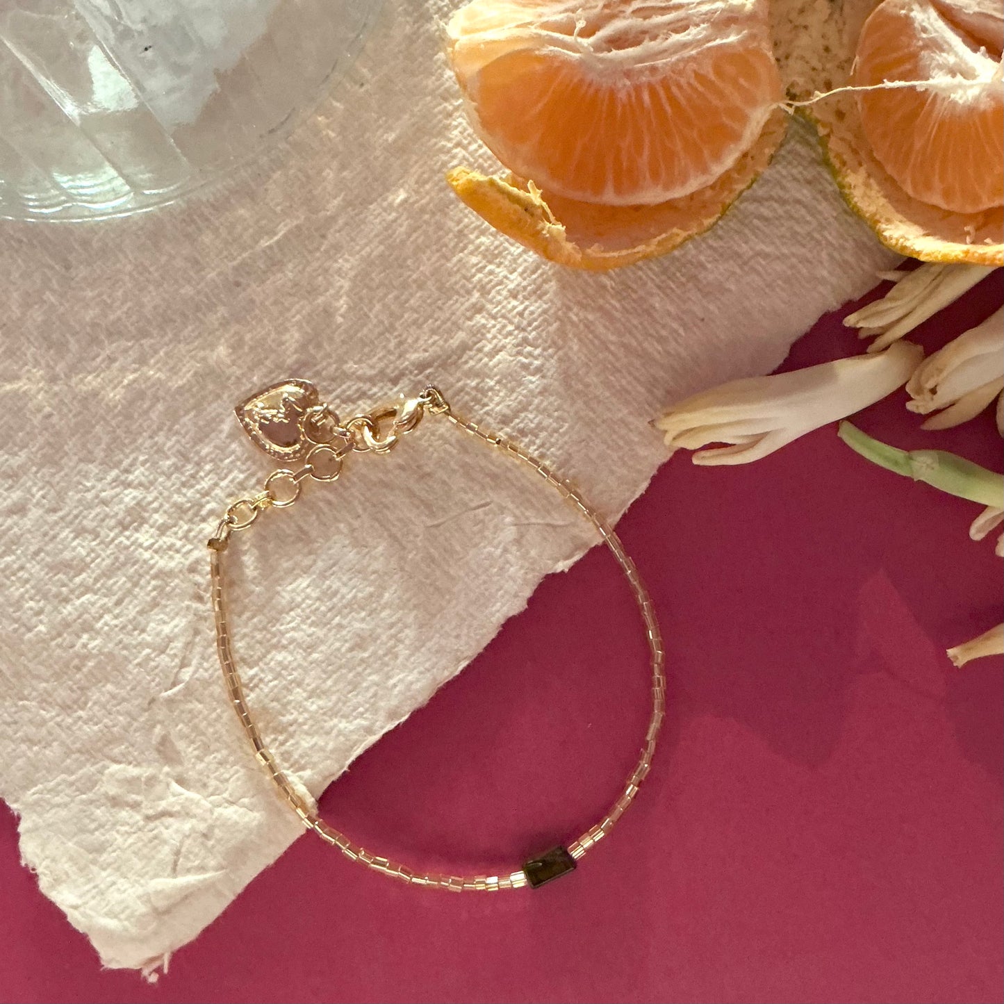 Capri Anklet - Caramel