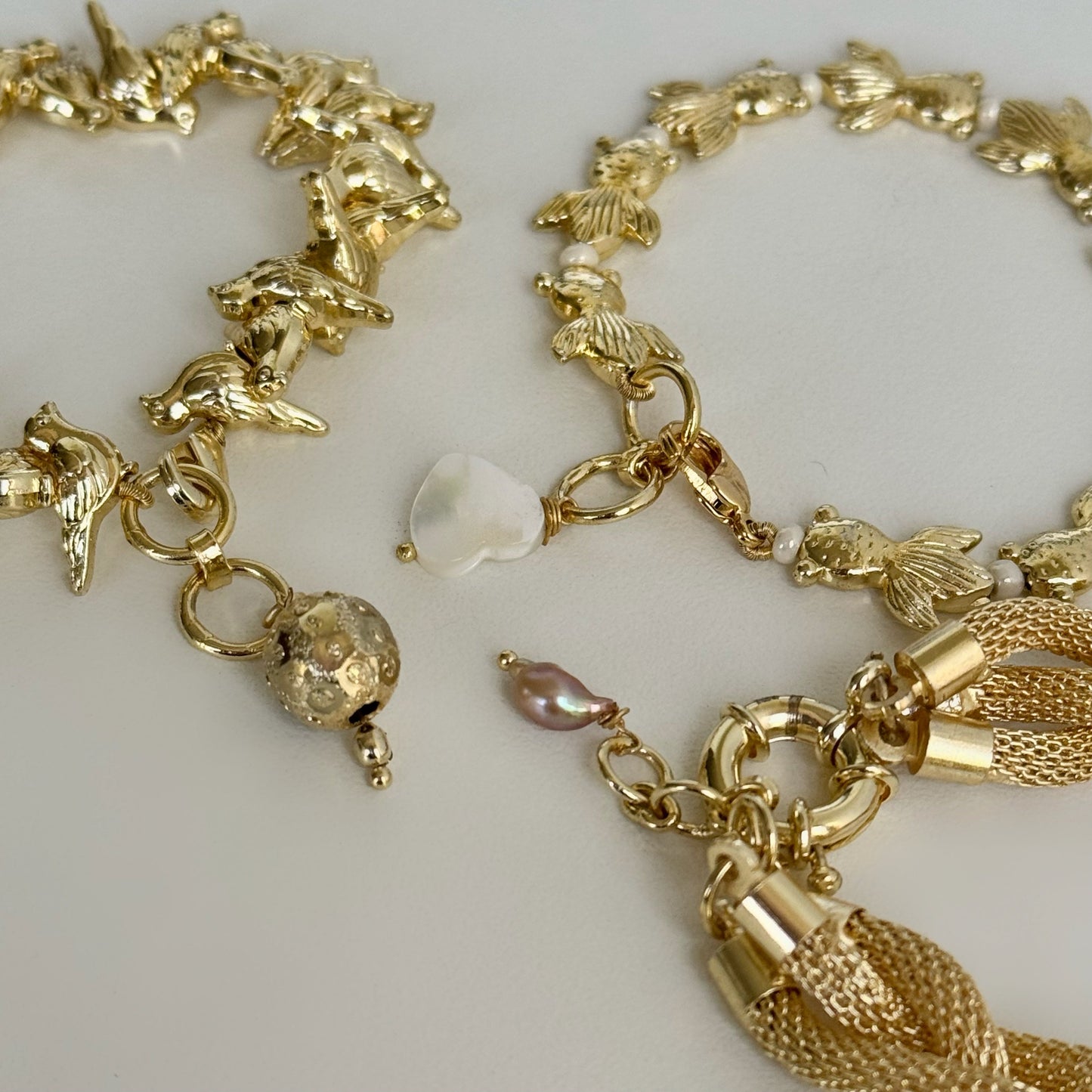 Glamour back-up: Necklaces & Bracelets