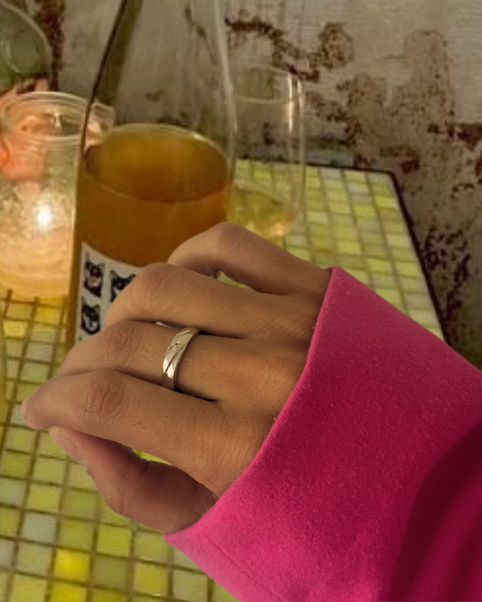 Island diamond band Ring