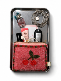 Hand-Beaded Treasure Pouch