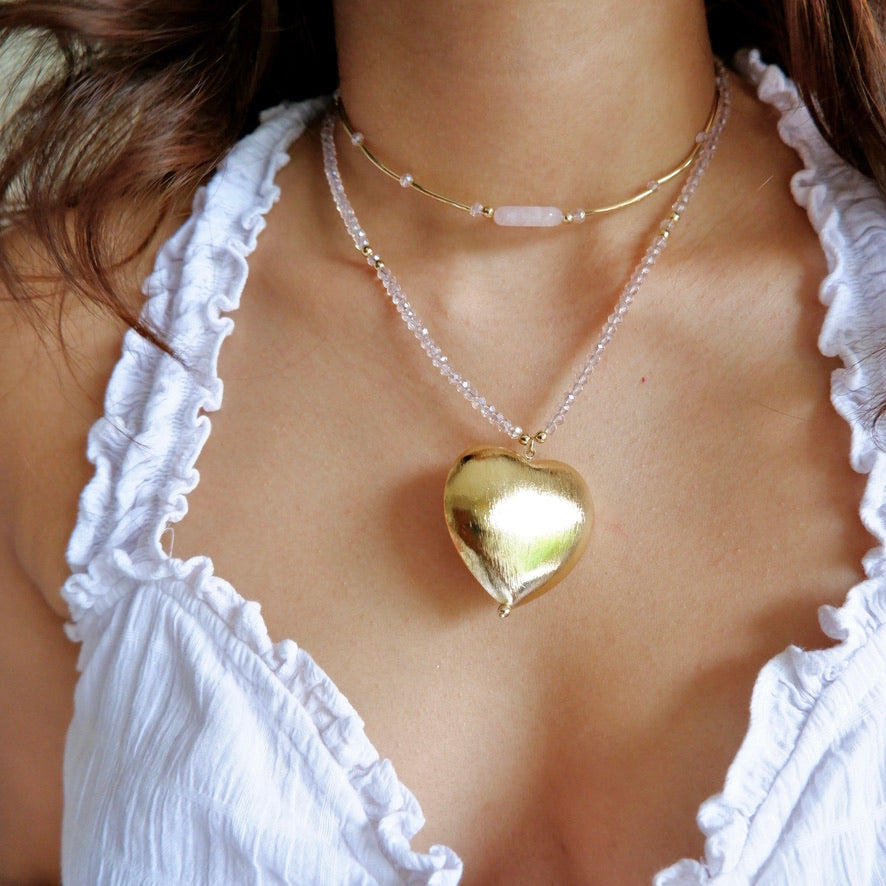 Helium Heart- Set of 2 Necklaces