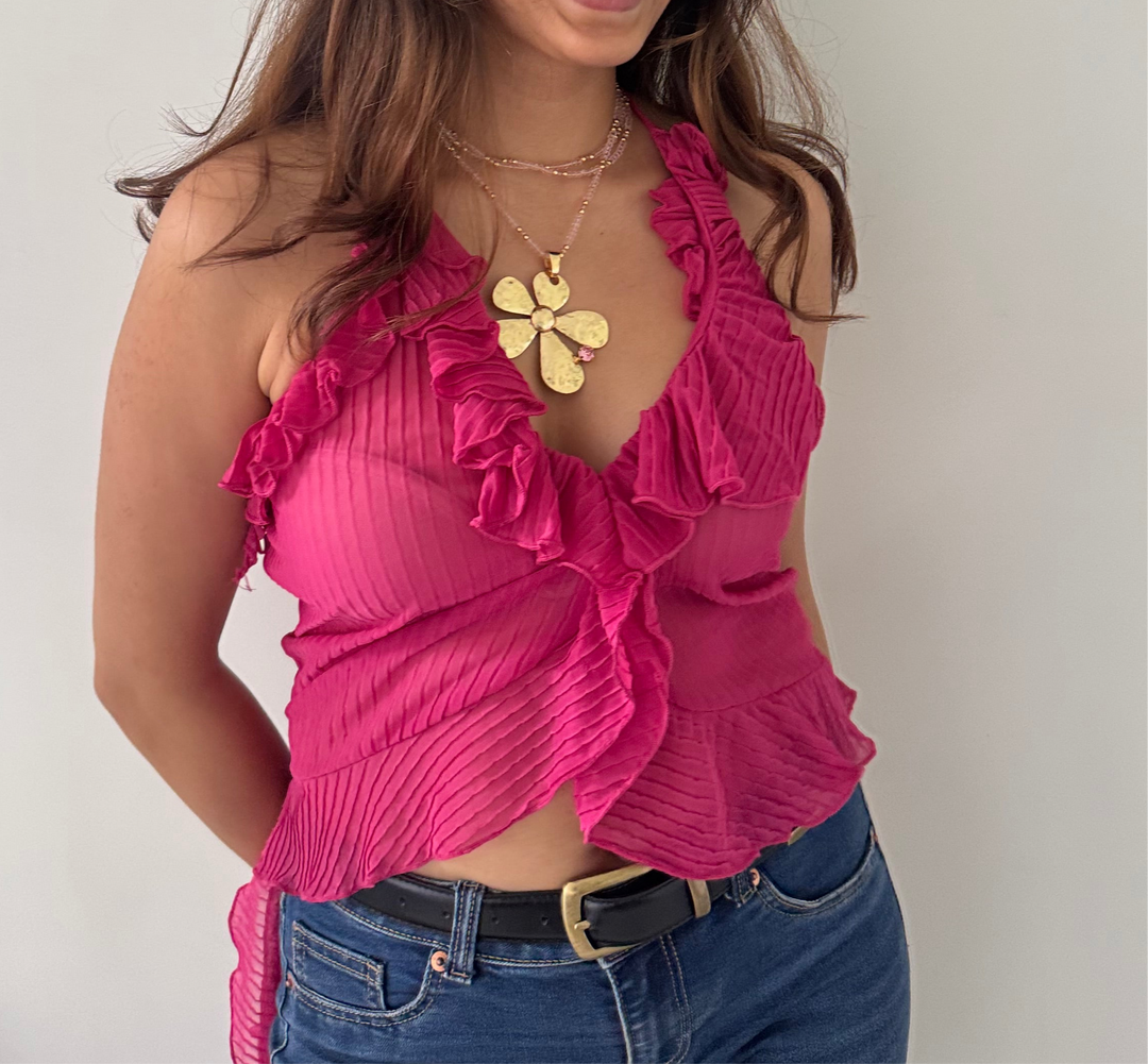 Flora Glow - rope necklace