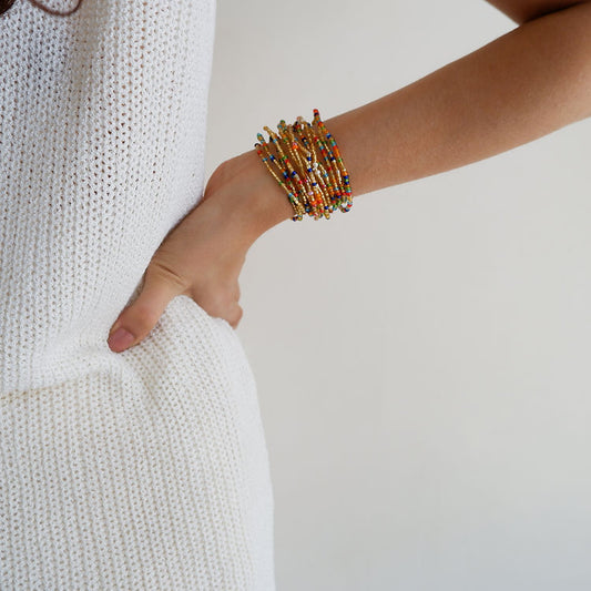 Forest Bracelet Set of 7