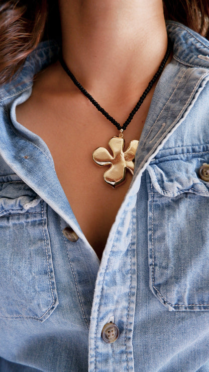 Golden Blossom Necklace