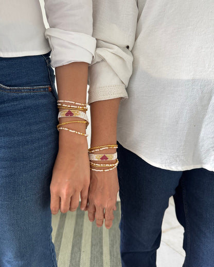 Self-Love Bracelet Stack