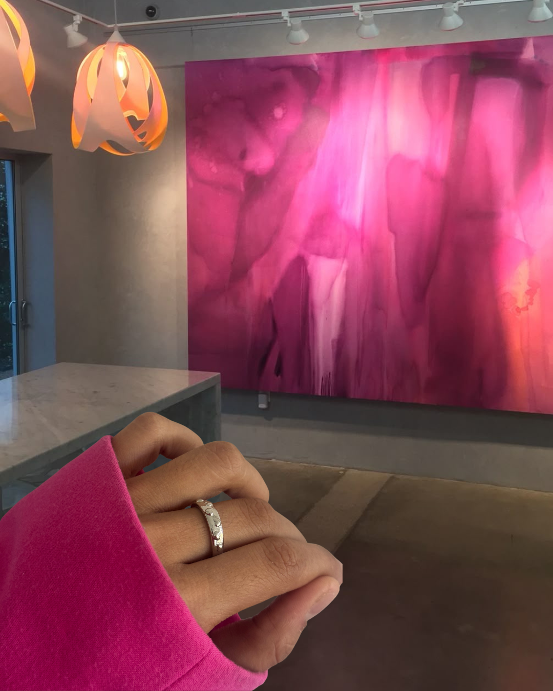 Tiny Hearts Ring