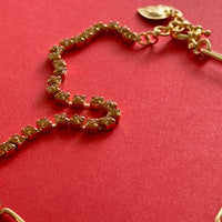 Golden Heartbeats Necklace
