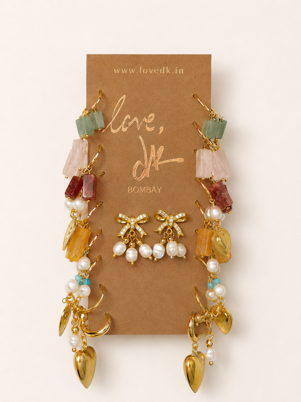 The Charm Bar –  10 Earrings Pairs