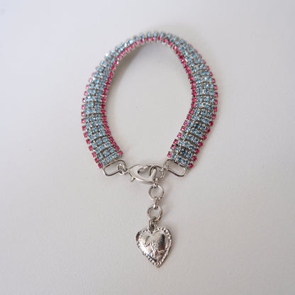 Ice Drip Bracelet- Blue & Pink