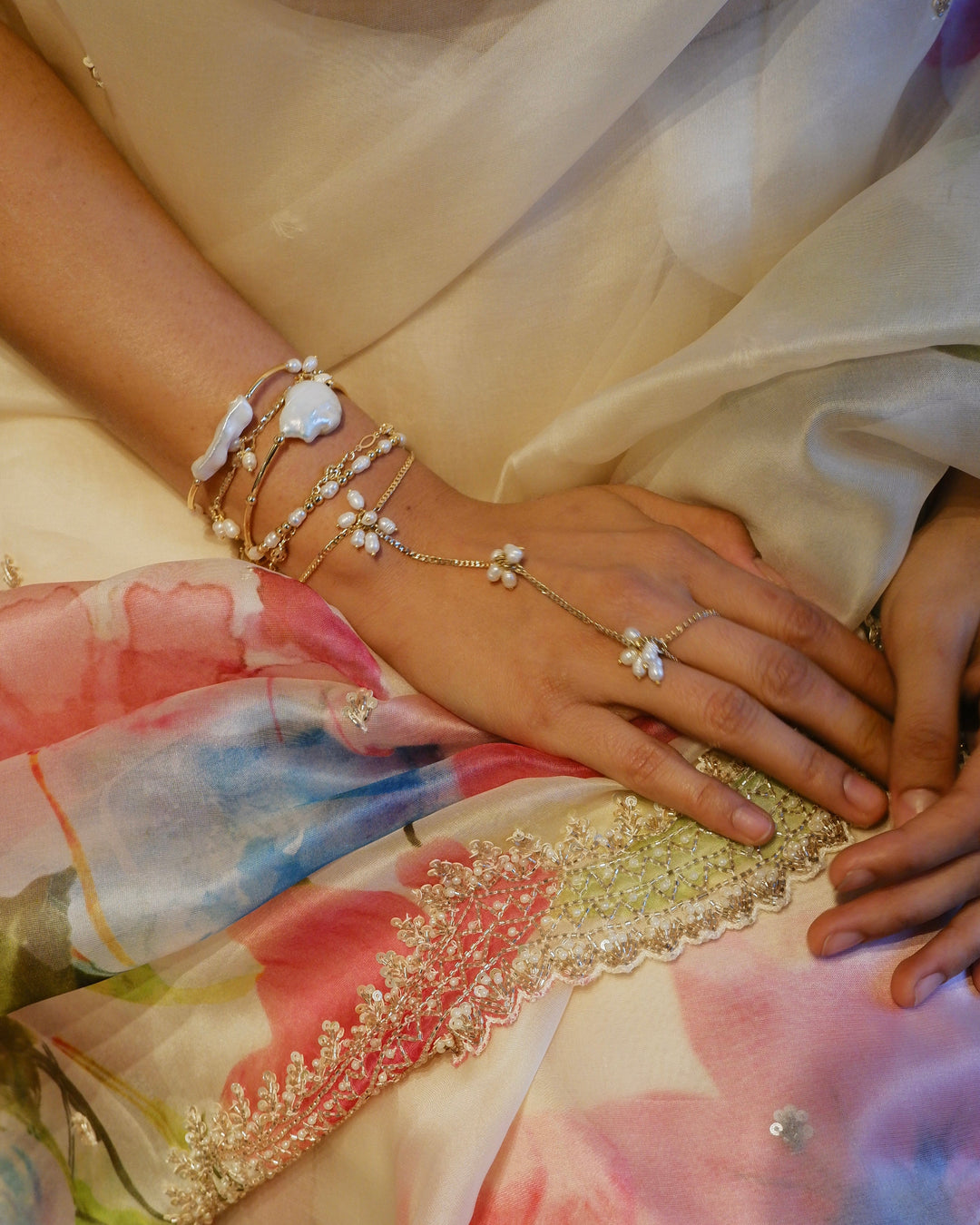 Mogra Hand Chain