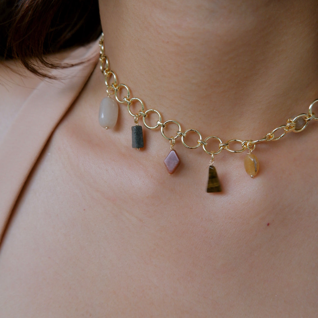 The royal neck - 3 Necklaces stack