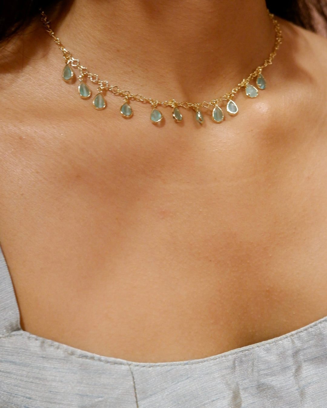 Morni Drop Necklace