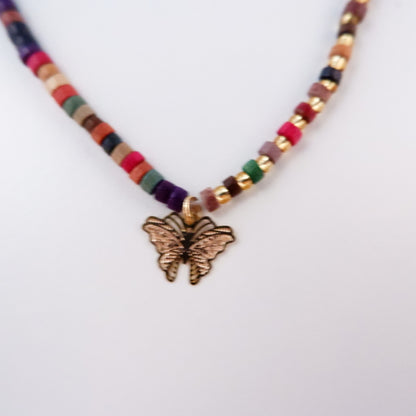 Wood luck Necklace