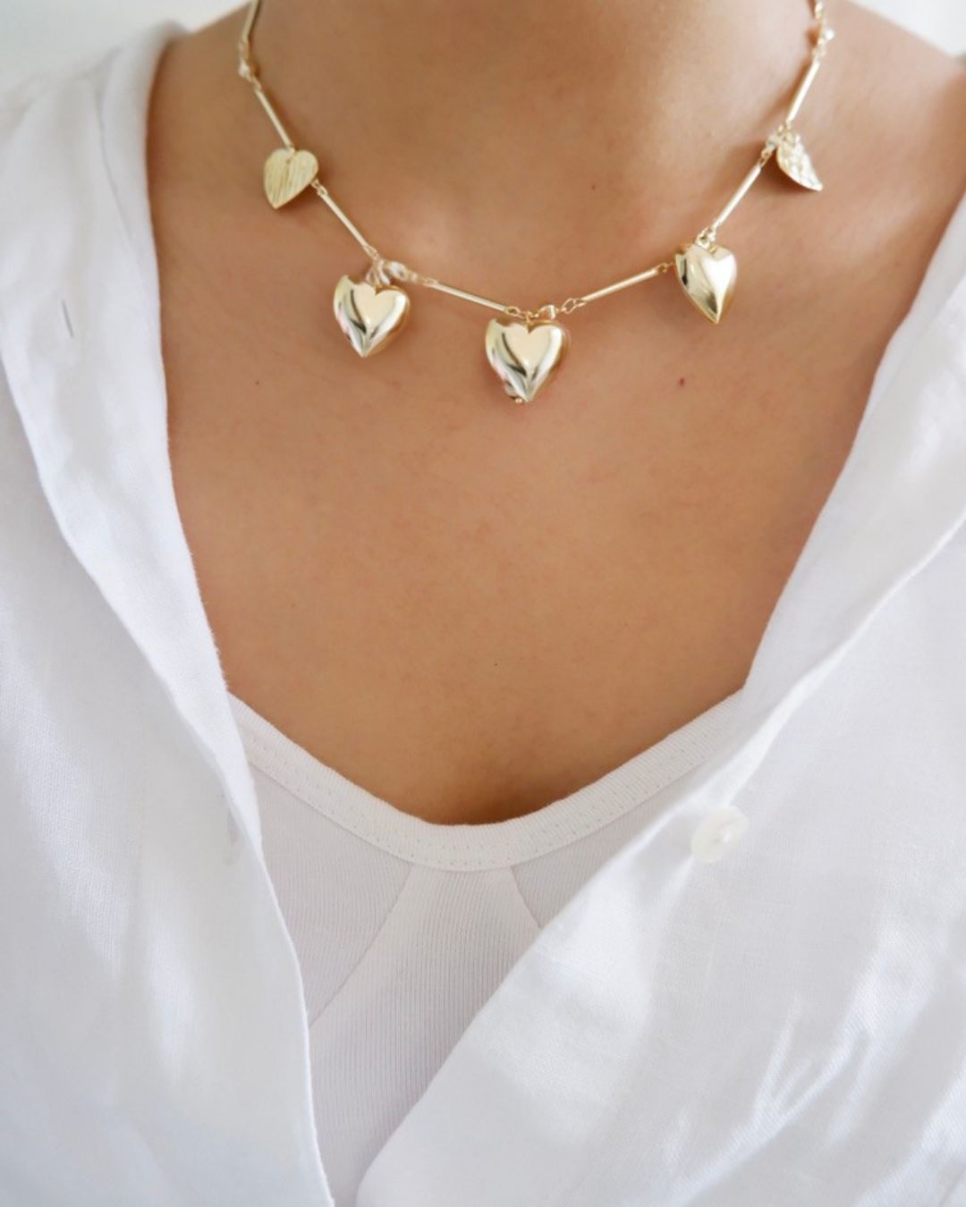 Heart's Desire Charm Necklace