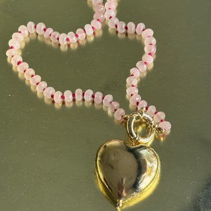 Knotted Heart Necklace