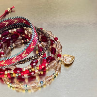 Red Raaz - Bracelet Stack