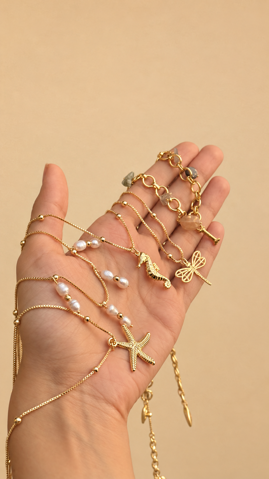 Seahorse Charm Necklace
