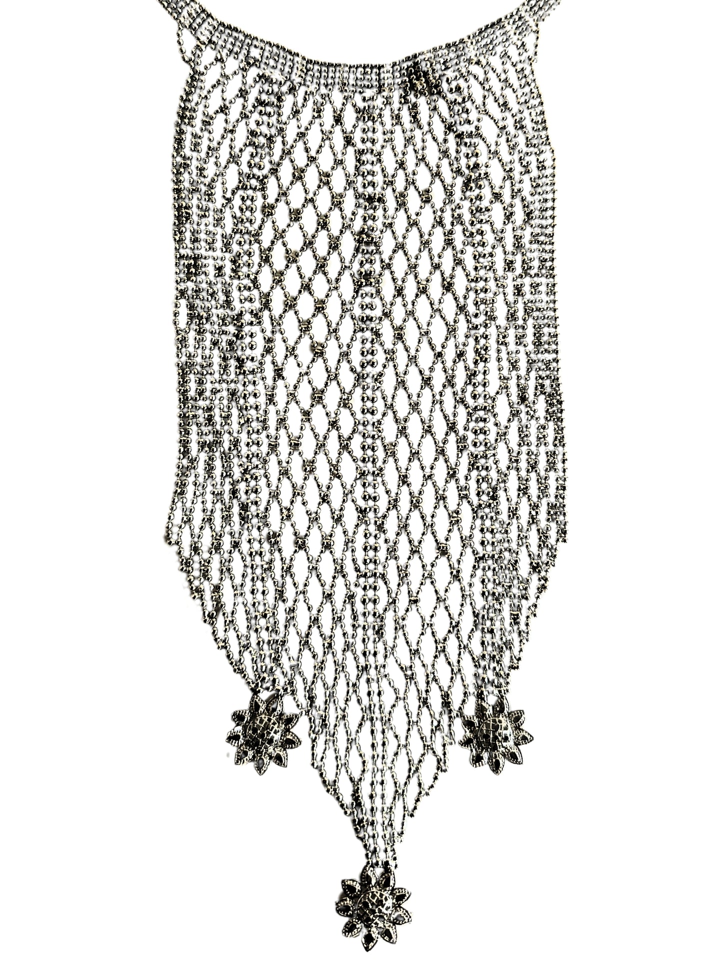 Mother Mesh Scarf Necklace