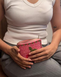 Hand-Beaded Treasure Pouch